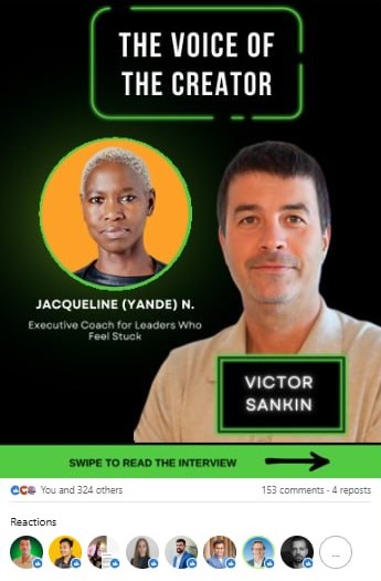Voice of Creator interview screenshot
