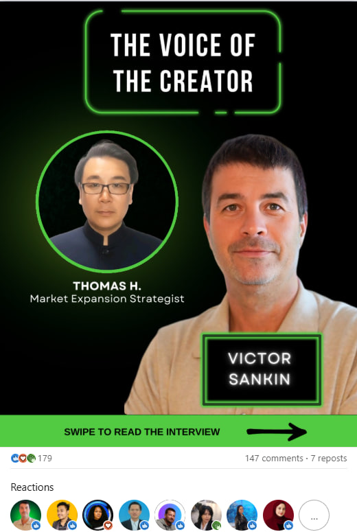 Voice of Creator interview screenshot